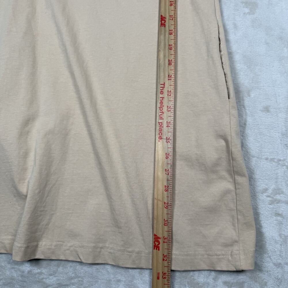Tuckernuck Hutton Polo Mini Dress Beige Women's Size Small Preppy Pockets - Picture 10 of 10